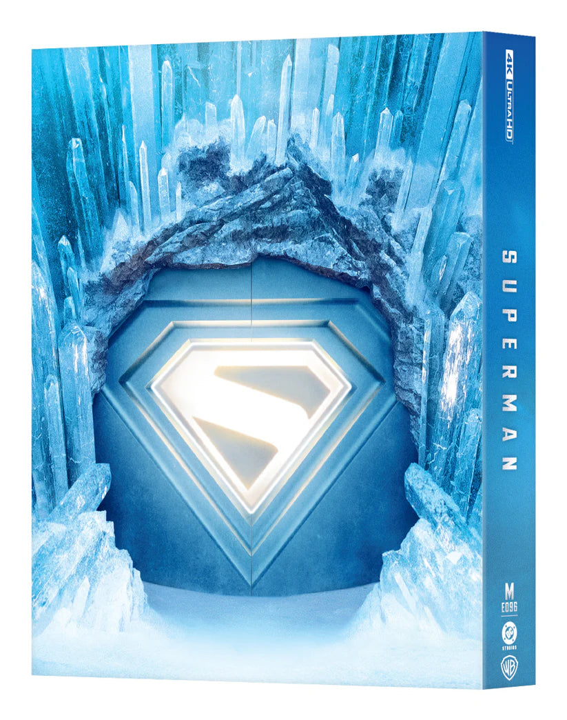 Superman 4K Blu-ray Steelbook Manta Lab Exclusive ME#96 Double Lenticular Full Slip A - PREORDER