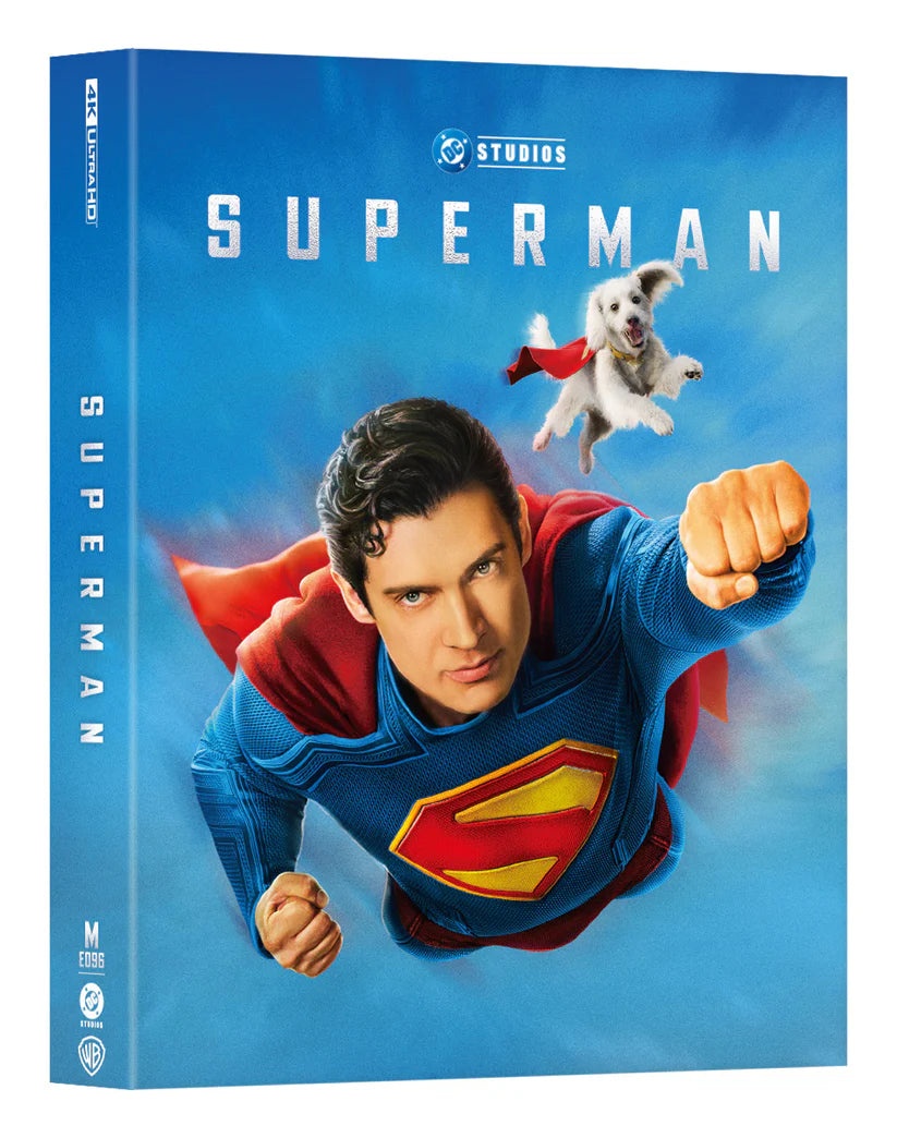 Superman 4K Blu-ray Steelbook Manta Lab Exclusive ME#96 Double Lenticular Full Slip A - PREORDER