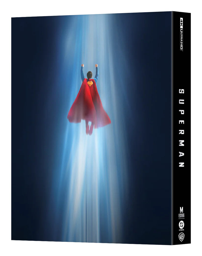 Superman 4K Blu-ray Steelbook Manta Lab Exclusive ME#96 Full Slip (PET) - PREORDER