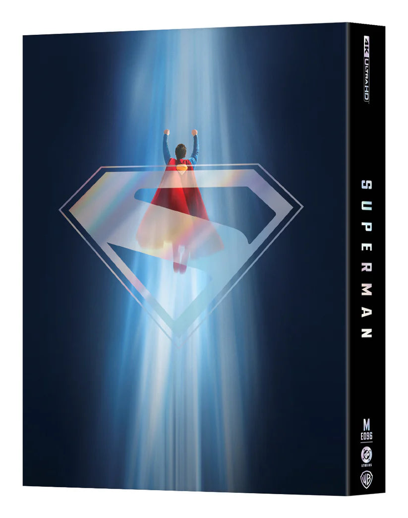 Superman 4K Blu-ray Steelbook Manta Lab Exclusive ME#96 Full Slip (PET) - PREORDER