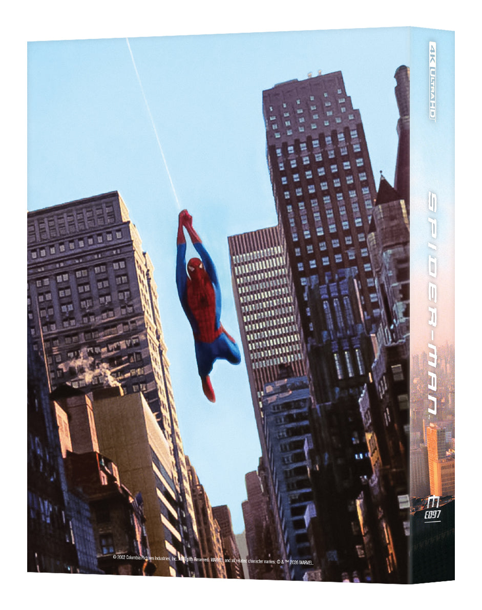 Spider-Man 4K Blu-ray Steelbook Manta Lab Exclusive ME#97 Double Lenticular Full Slip A - PREORDER