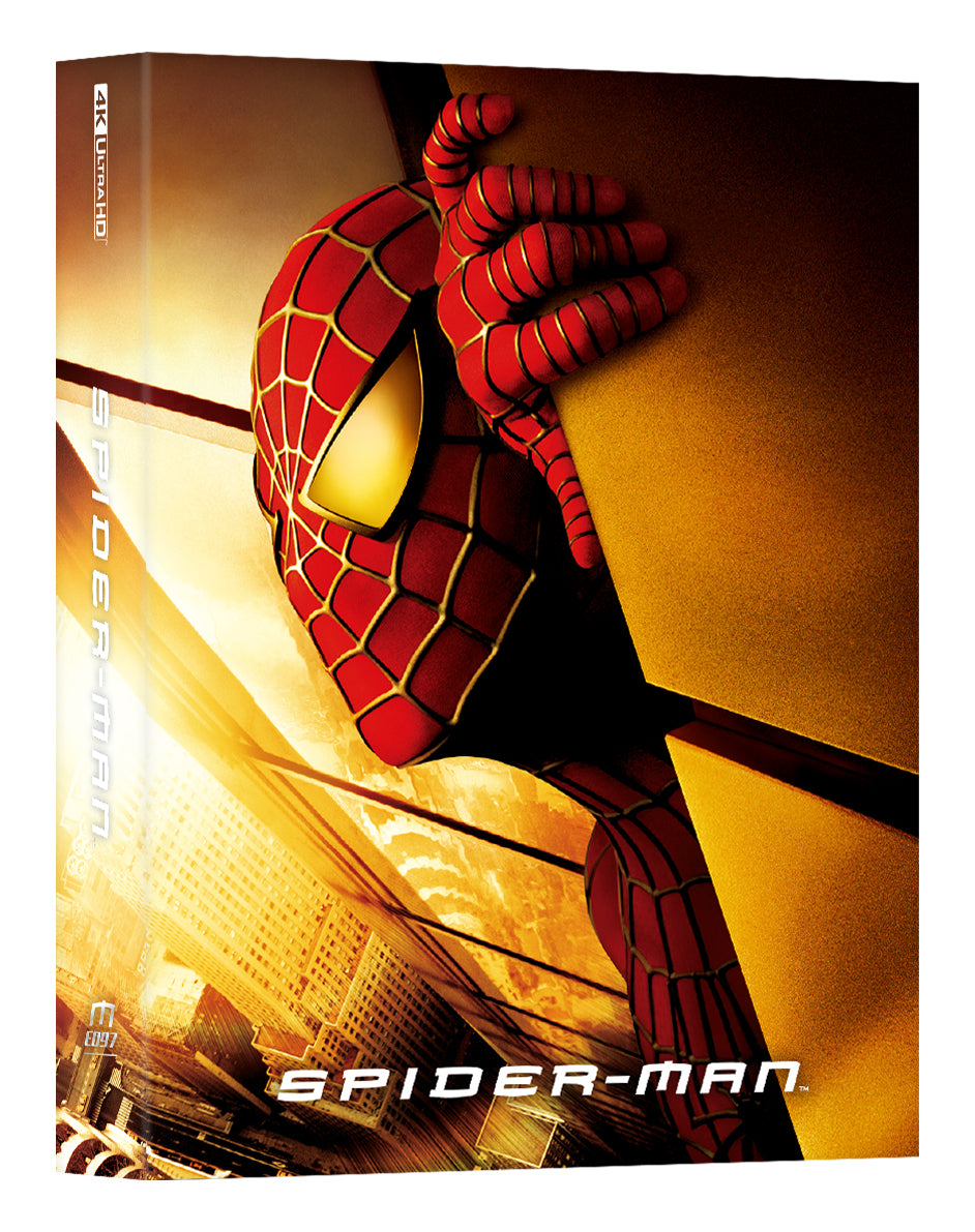 Spider-Man 4K Blu-ray Steelbook Manta Lab Exclusive ME#97 Double Lenticular Full Slip B - PREORDER