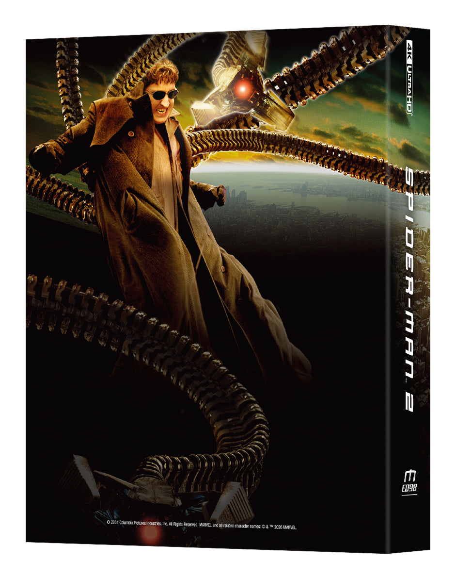 Spider-Man 2 4K Blu-ray Steelbook Manta Lab Exclusive ME#98 Double Lenticular Full Slip A - PREORDER