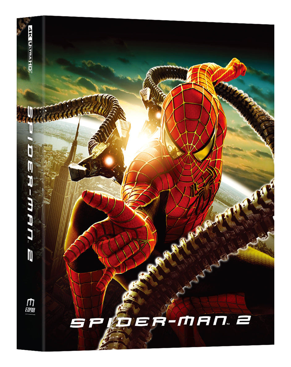 Spider-Man 2 4K Blu-ray Steelbook Manta Lab Exclusive ME#98 Double Lenticular Full Slip A - PREORDER