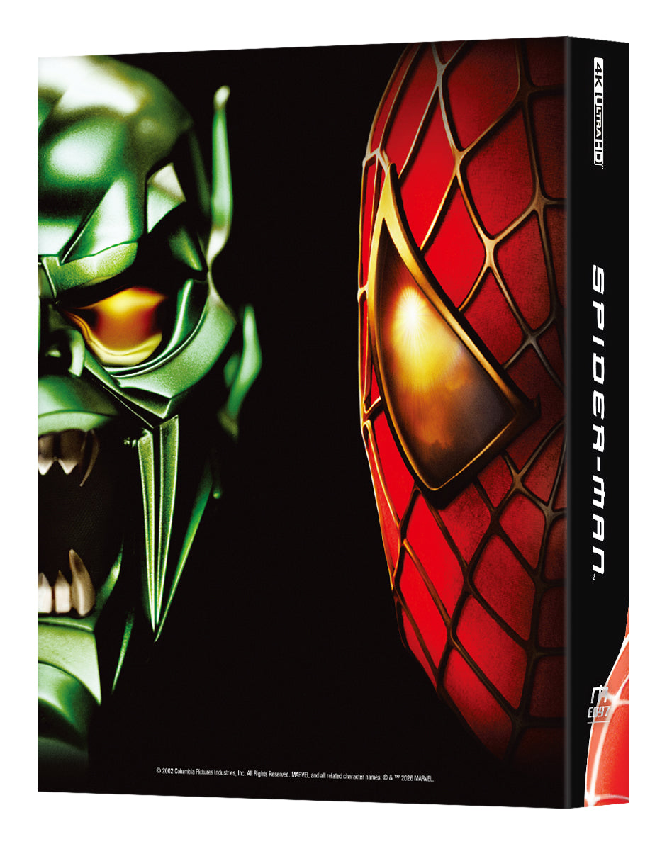 Spider-Man 4K Blu-ray Steelbook Manta Lab Exclusive ME#97 Full Slip - PREORDER