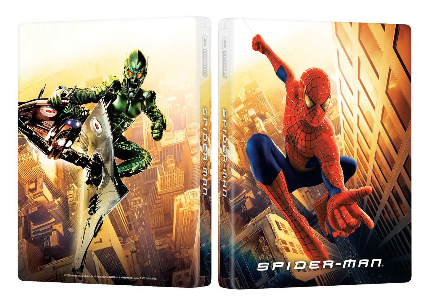 Spider-Man 4K Blu-ray Steelbook Manta Lab Exclusive ME#97 One Click Box Set - PREORDER