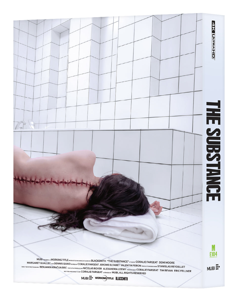 The Substance 4K Blu-ray Steelbook Manta Lab Exclusive ME#104 Double Lenticular Full Slip A - PREORDER