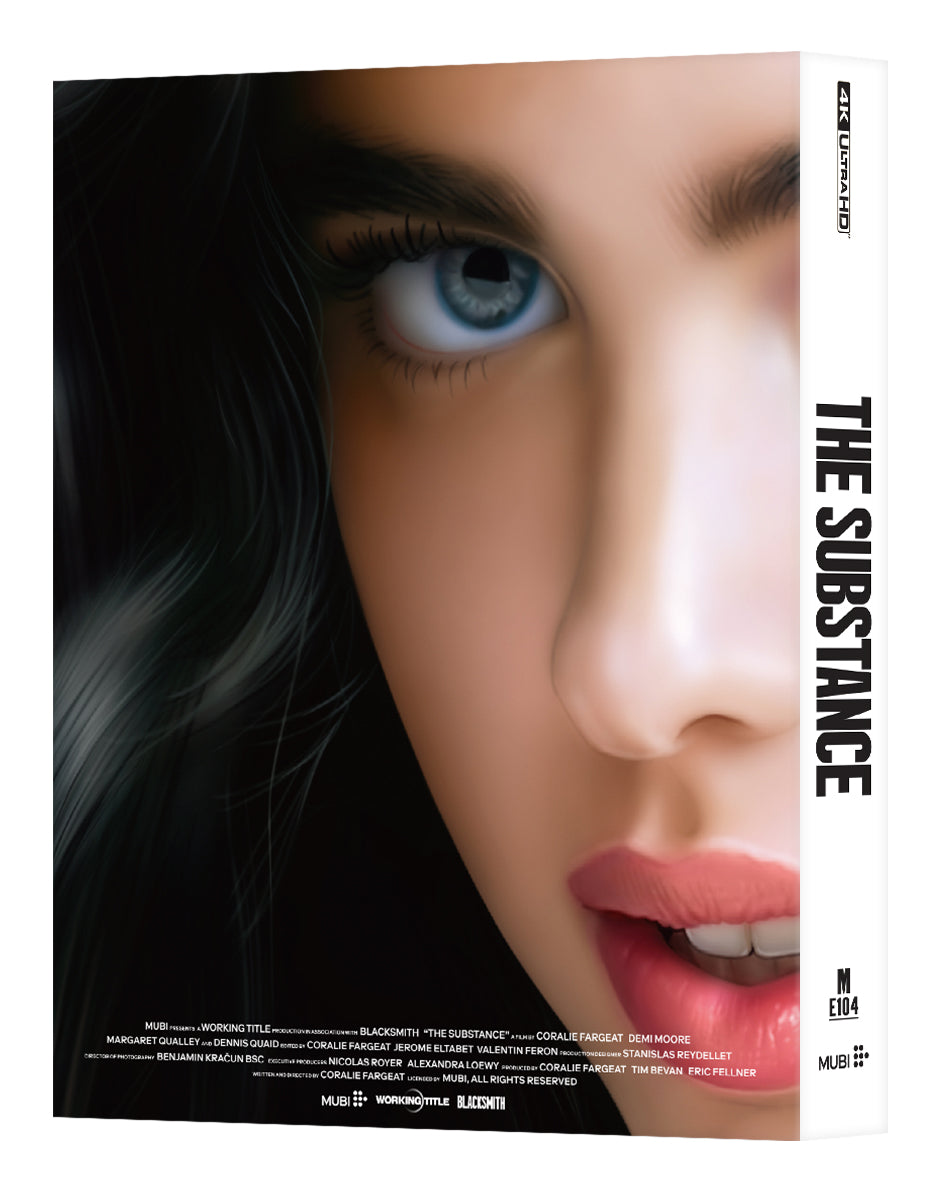 The Substance 4K Blu-ray Steelbook Manta Lab Exclusive ME#104 Double Lenticular Full Slip B - PREORDER